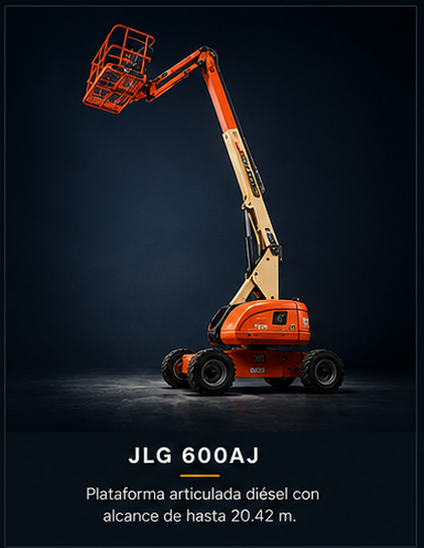 Plataforma articulada JLG 600AJ